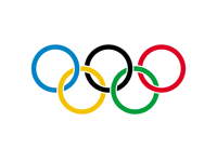 Logotyp för OS - Olympiska spelen